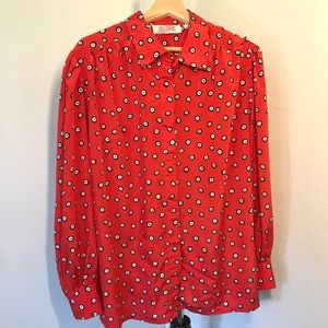 Josephine Woman Red Blouse 22W